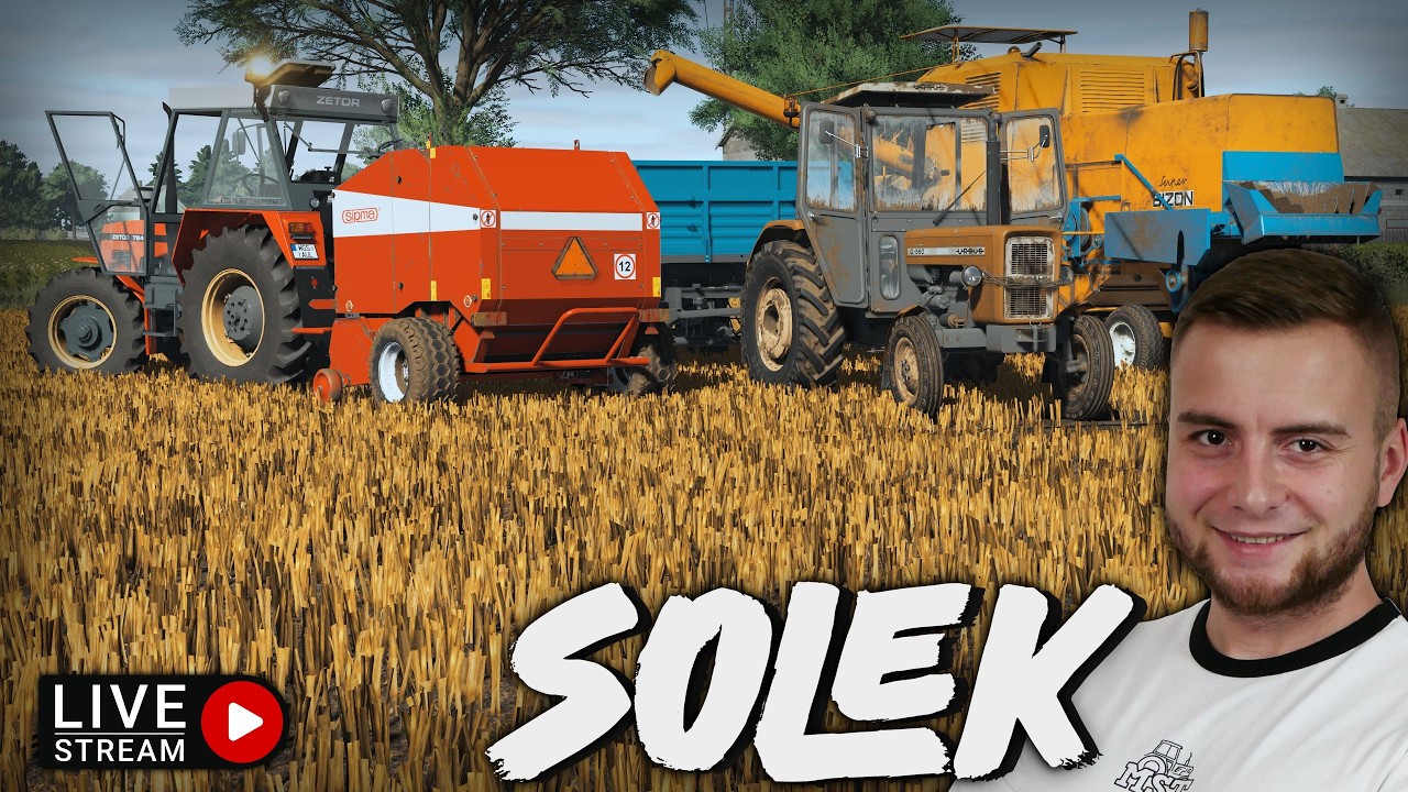 LIVE 🔴 Wakacje na SOLKU 😍 NOCNE GRANIE na POLSKIM GOSPODARSTWIE🔥 Wpadaj na LIVE 💪 MST