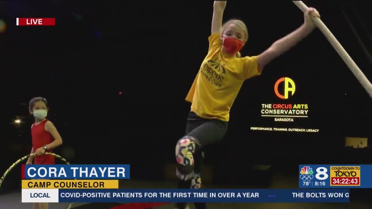 Summer camp spots available at Circus Arts Conservatory in Sarasota