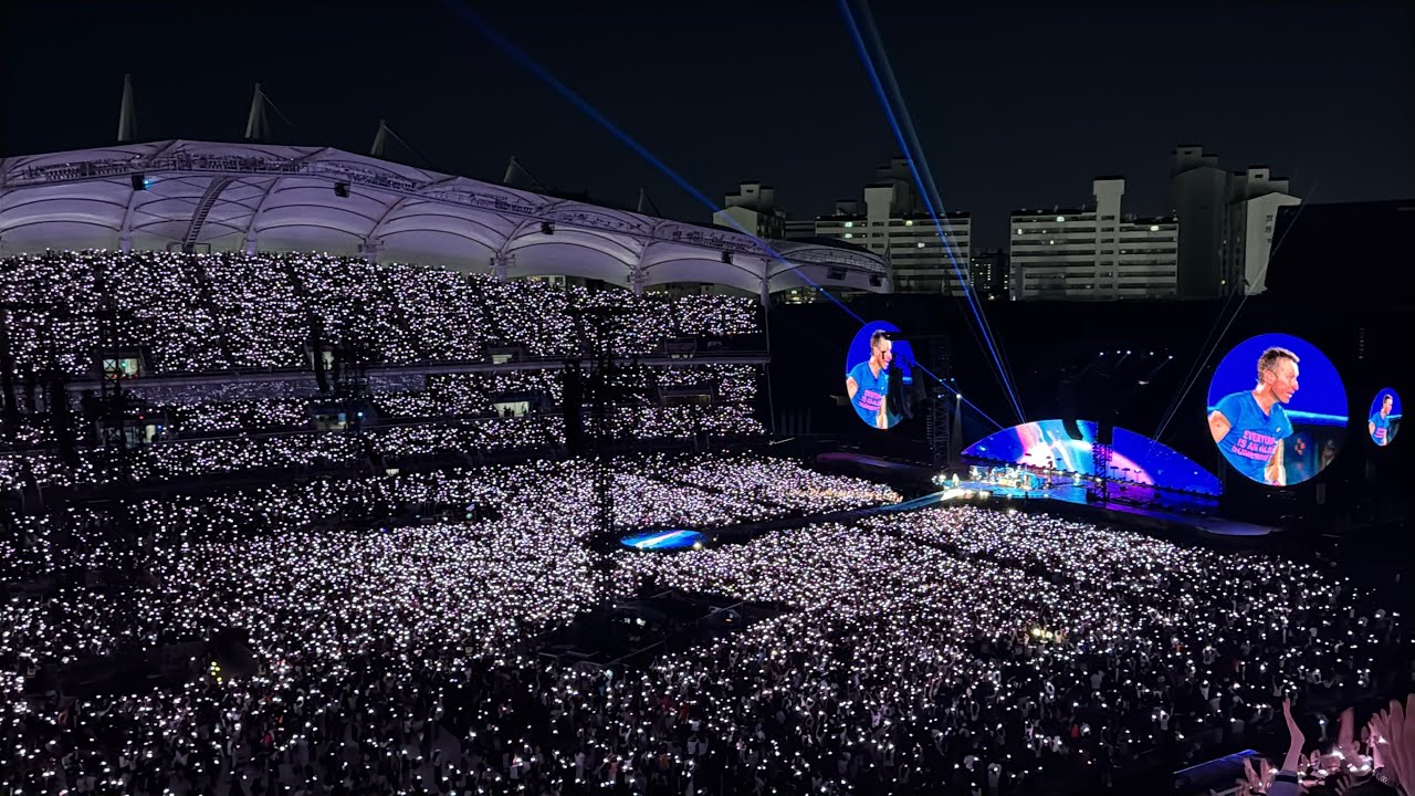 A Sky Full of Stars - COLDPLAY : MUSIC of the SPHERES SEOUL 4/6  250422 @고양종합운동장
