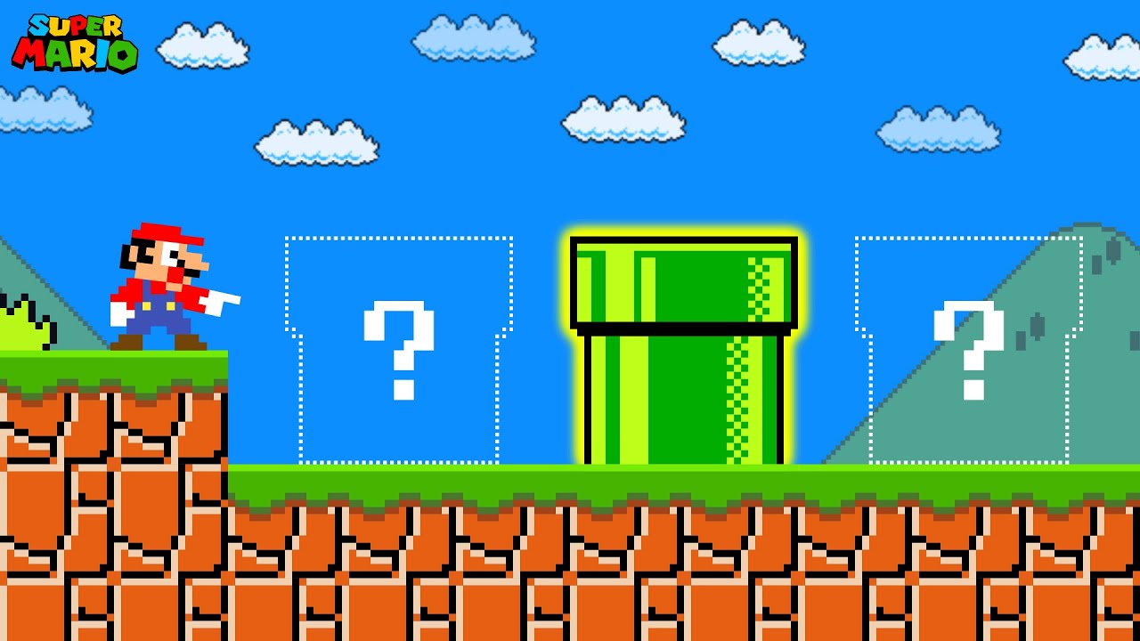 Super Mario Bros., But There's Only ONE Warp Pipe...