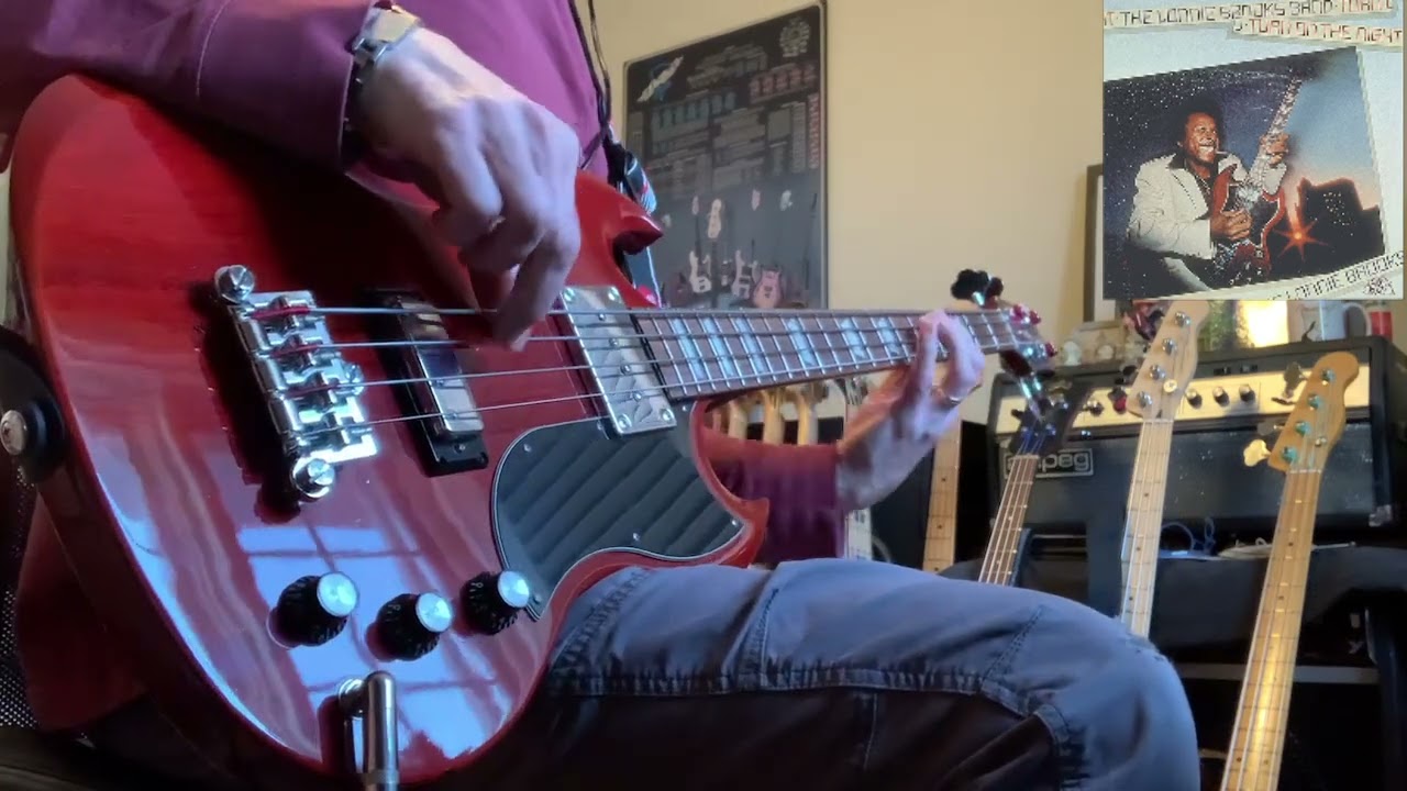 Lonnie Brooks - Inflation | Gibson SG Standard Bass, Heritage Cherry