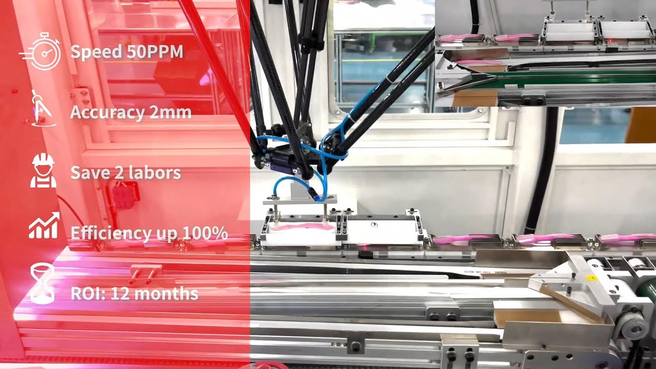 ATOMROBOT's Delta Robots Revolutionize Eyebrow Trimming Knife Sorting