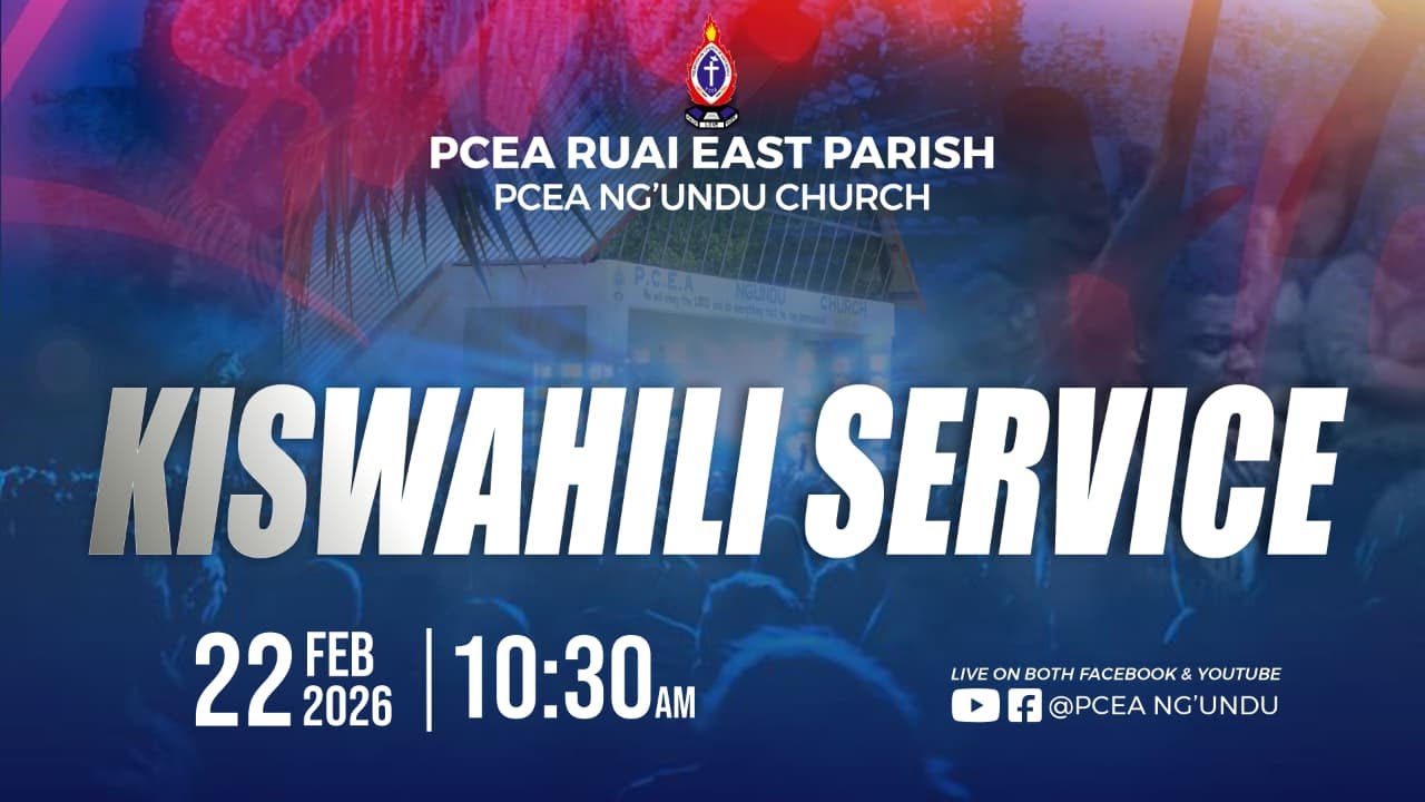 LIVE 🔴 || PCEA NG'UNDU LIVE | KISWAHILI SERVICE |  22ND FEBRUARY 2026