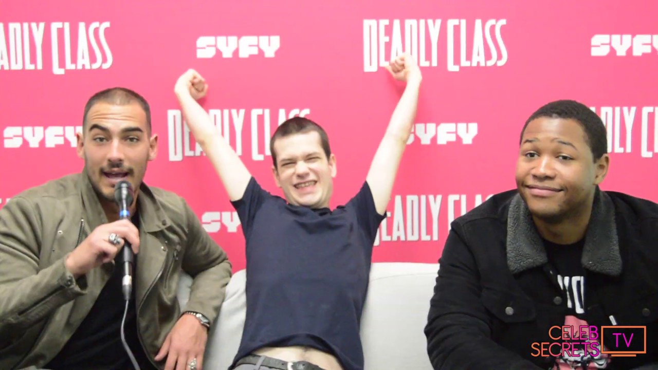 Michel Duval, Liam James & Luke Tennie Dish on DEADLY CLASS Season 1
