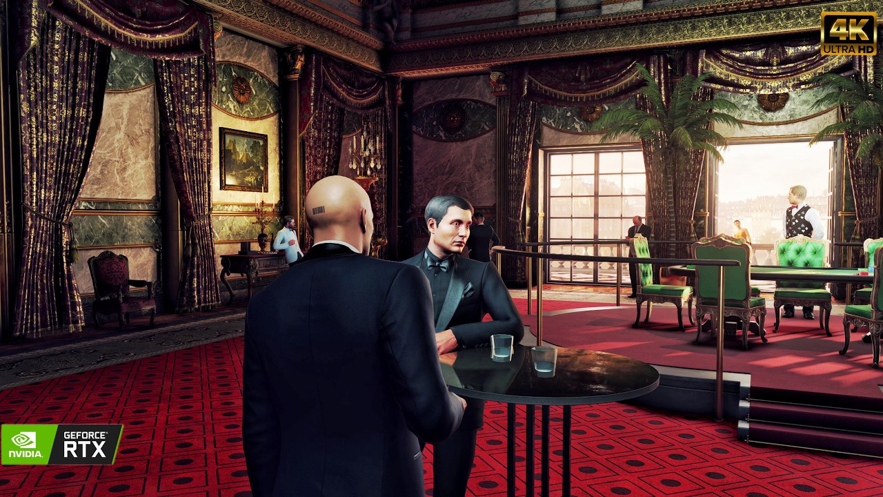 HITMAN 3 - Kill Le Chiffre (Casino Royale Mission) Cinematic Run [4K 60FPS]