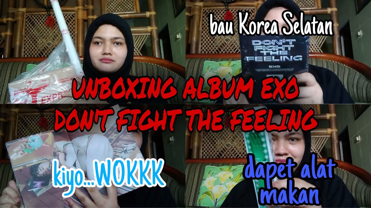 Unboxing Album #1 EXO 엑소 DON'T FIGHT THE FEELING Expansion Xiumin Ver 