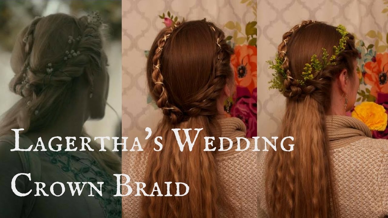 Vikings Inspired Hair: Lagertha's Wedding Crown Braid