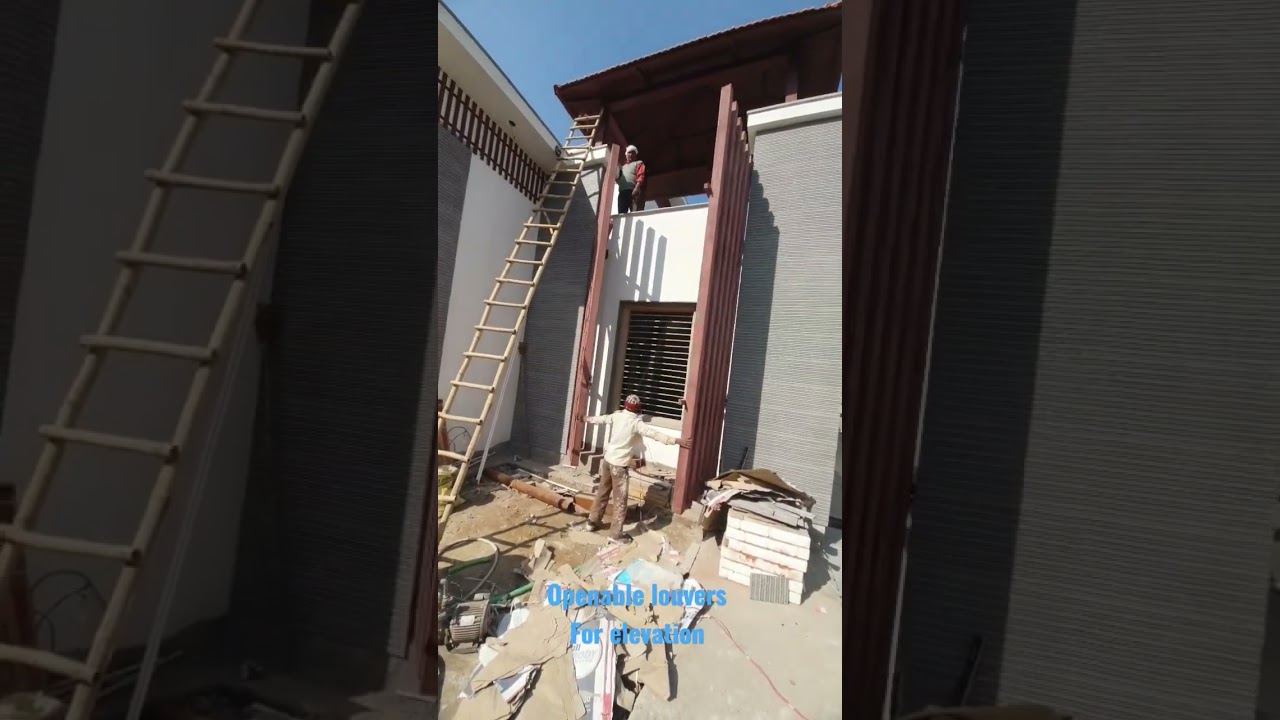 louvers for elevation #louvers #trending #viral #shortsfeed #interiordesign #india