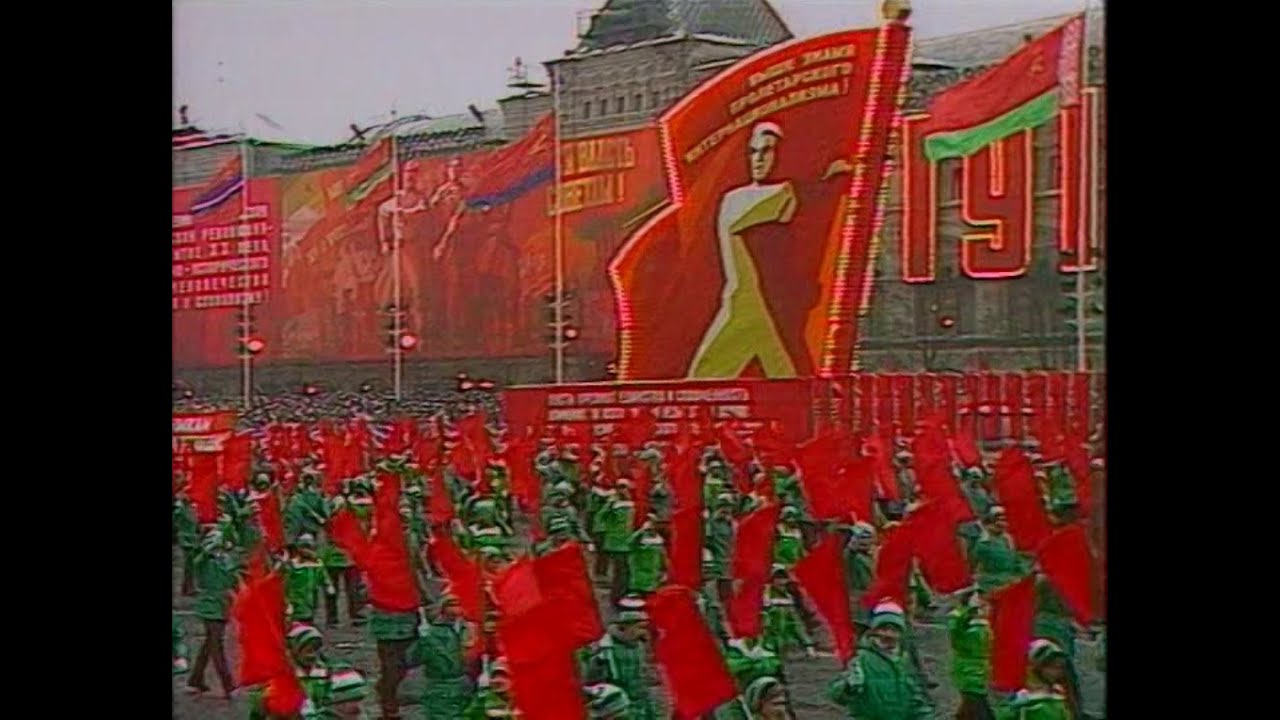 HD Soviet October Revolution Parade, 1979 Part II Парад 7 Ноября