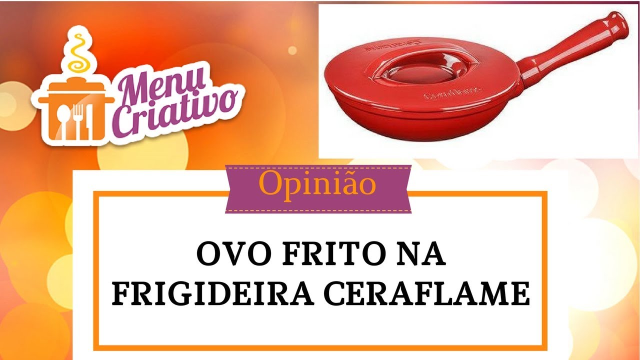 Ovo Frito na Frigideira Ceraflame