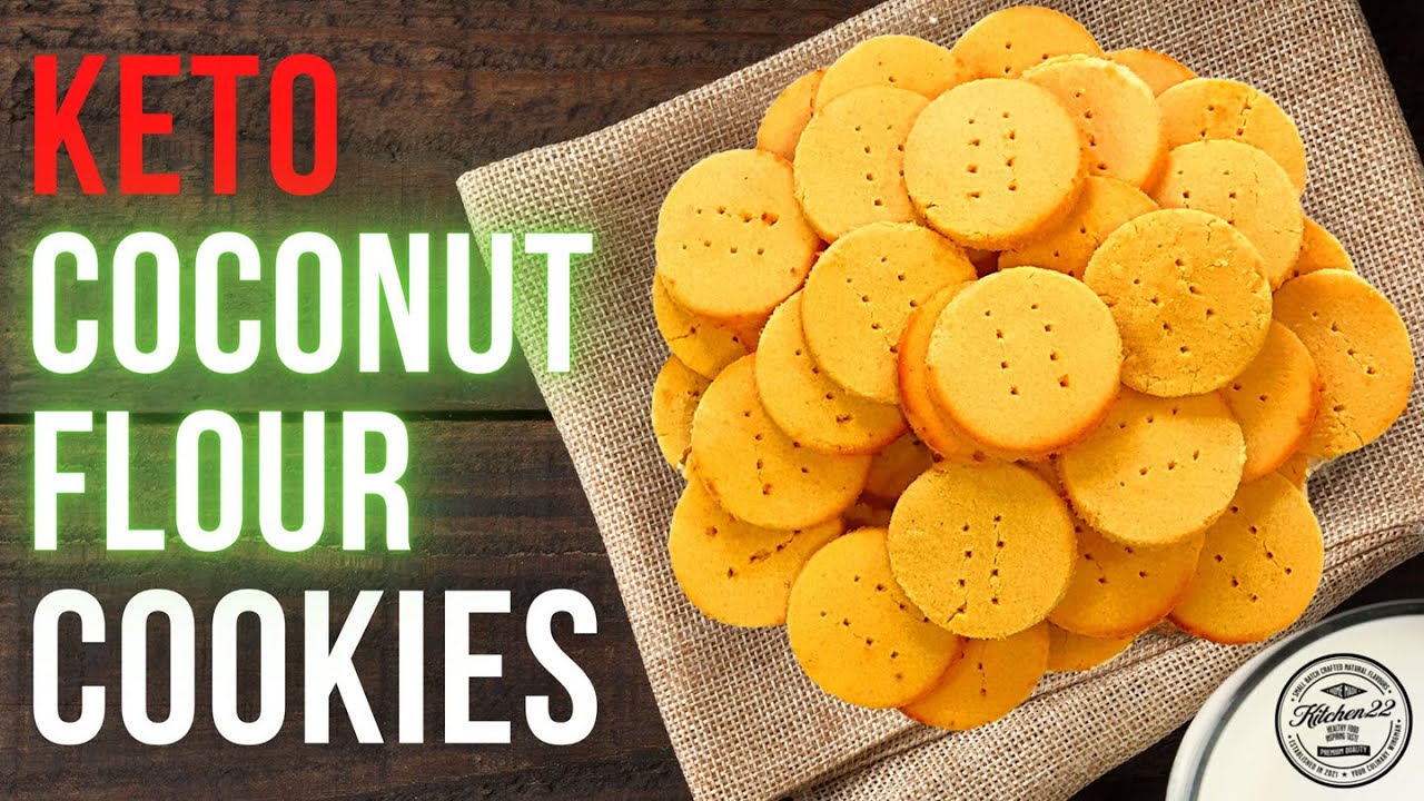 Keto Cookies with Coconut Flour