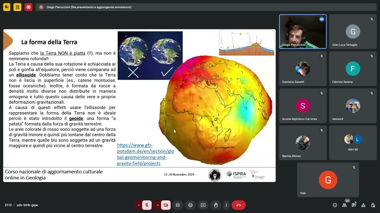 Corso Nazionale in Geologia - 2024 - Lezione 1 - Geologia Generale - Parte 1