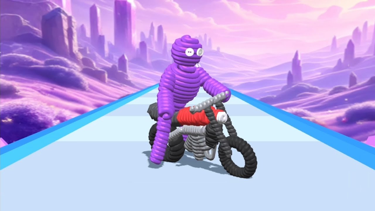 Rope-Man Run - All Levels Walkthrough Gameplay (iOS, Android)