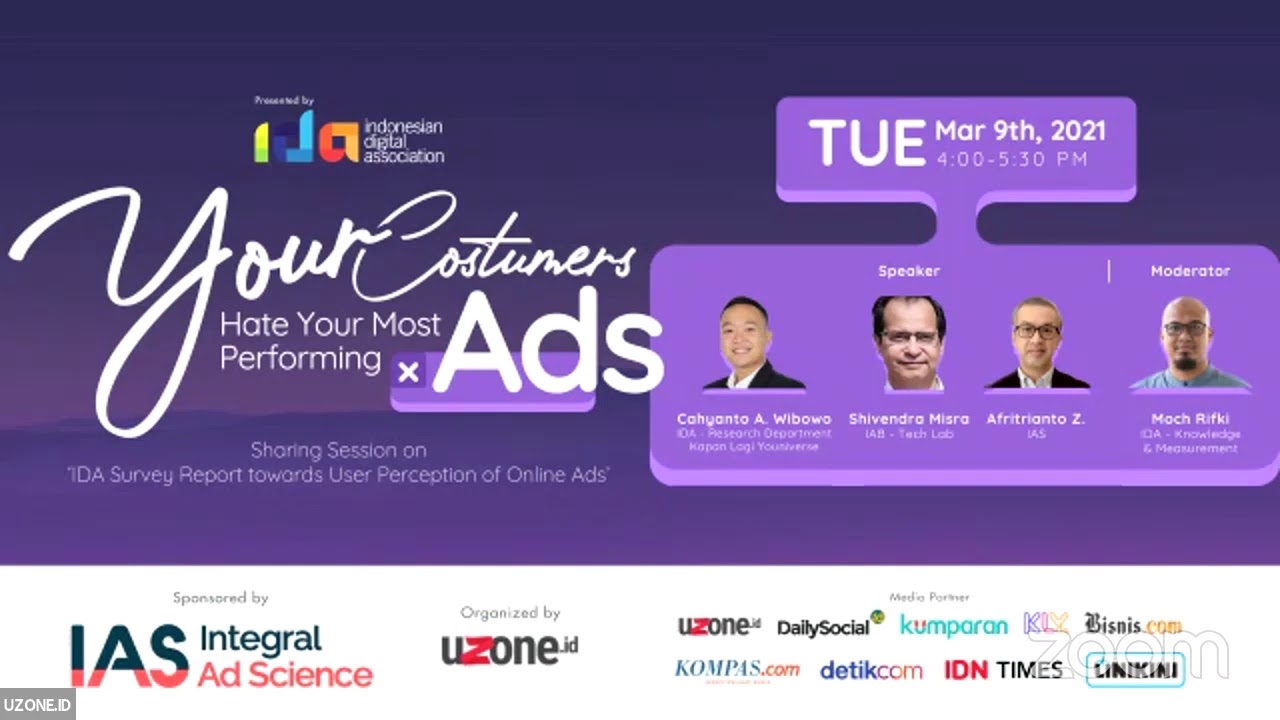 IDA Webinar: Your Customers Hate Your Performing Ads.