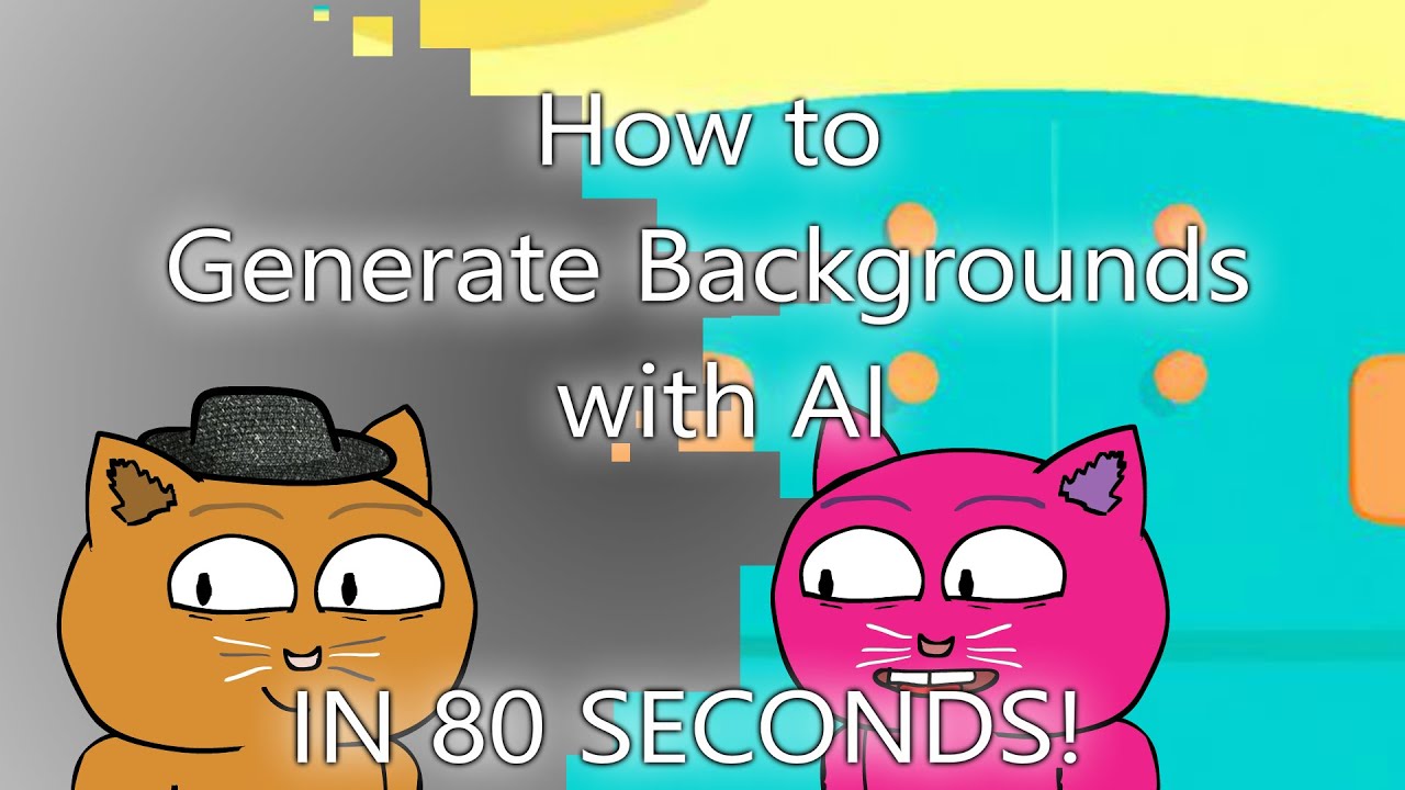 How to Generate background images with ai for your cartoons - in 80 seconds