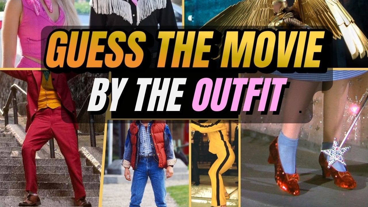Guess The Movie By The Costume and Outfits | 50 Movie Quiz