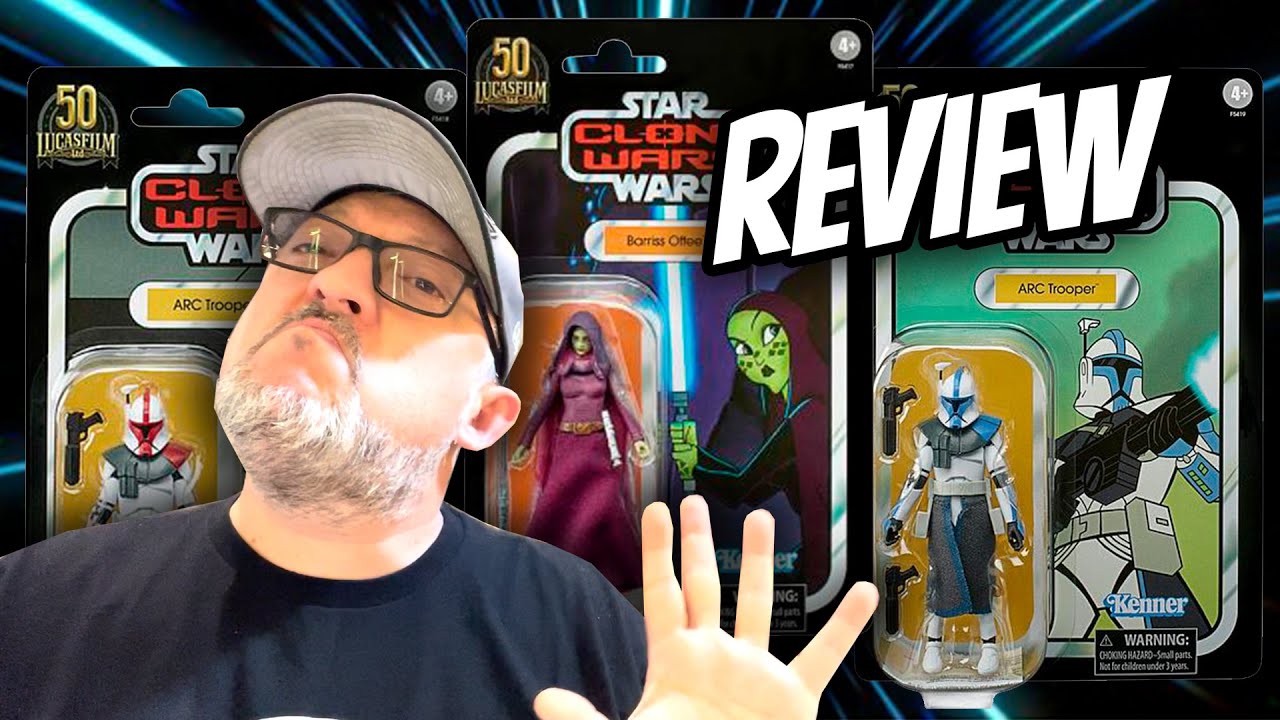 BARRISS OFFEE Y LOS ARC TROOPERS TVC | UNBOXING Y REVIEW