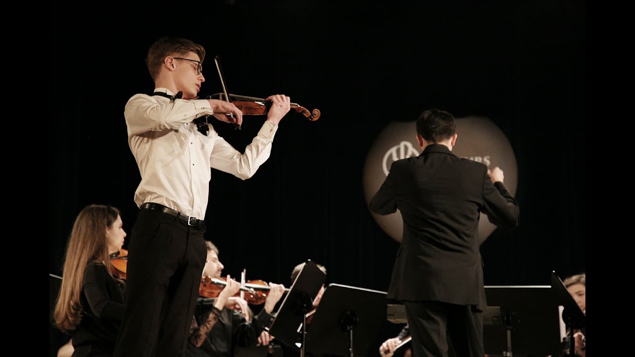 Henryk Wieniawski: Violin Concerto No.2, in D minor, Op.22, mov. 1, Karol Gromek (violin)