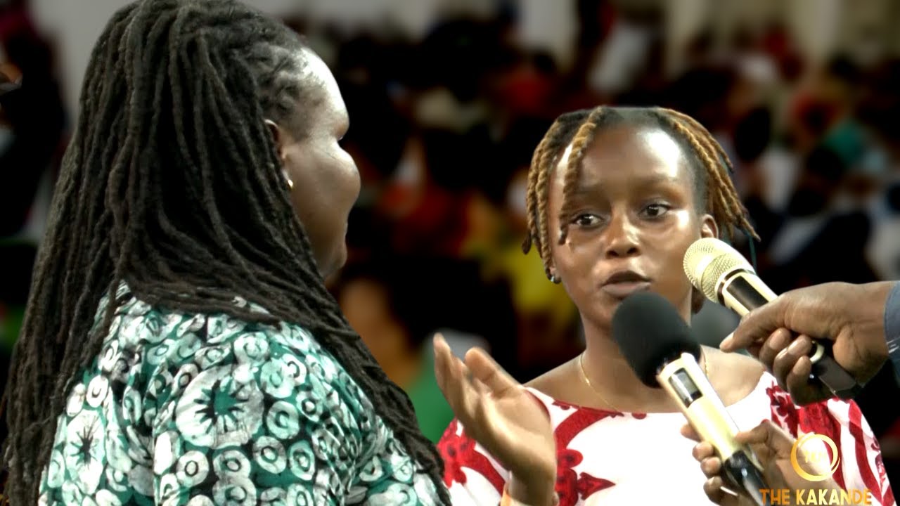 WATCH WHAT HAPPENED WHEN ARTIST SHEILAH SHELDONE FROM KENYA MET PROPHET KAKANDE.