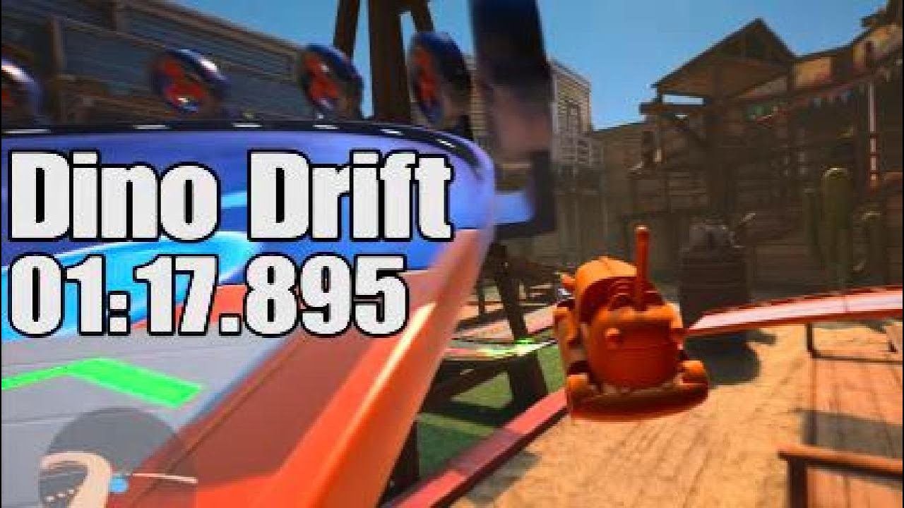 HWU2 Time Attack: Dino Drift (01:17.895) Hot Wheels Unleashed 2: Turbocharged