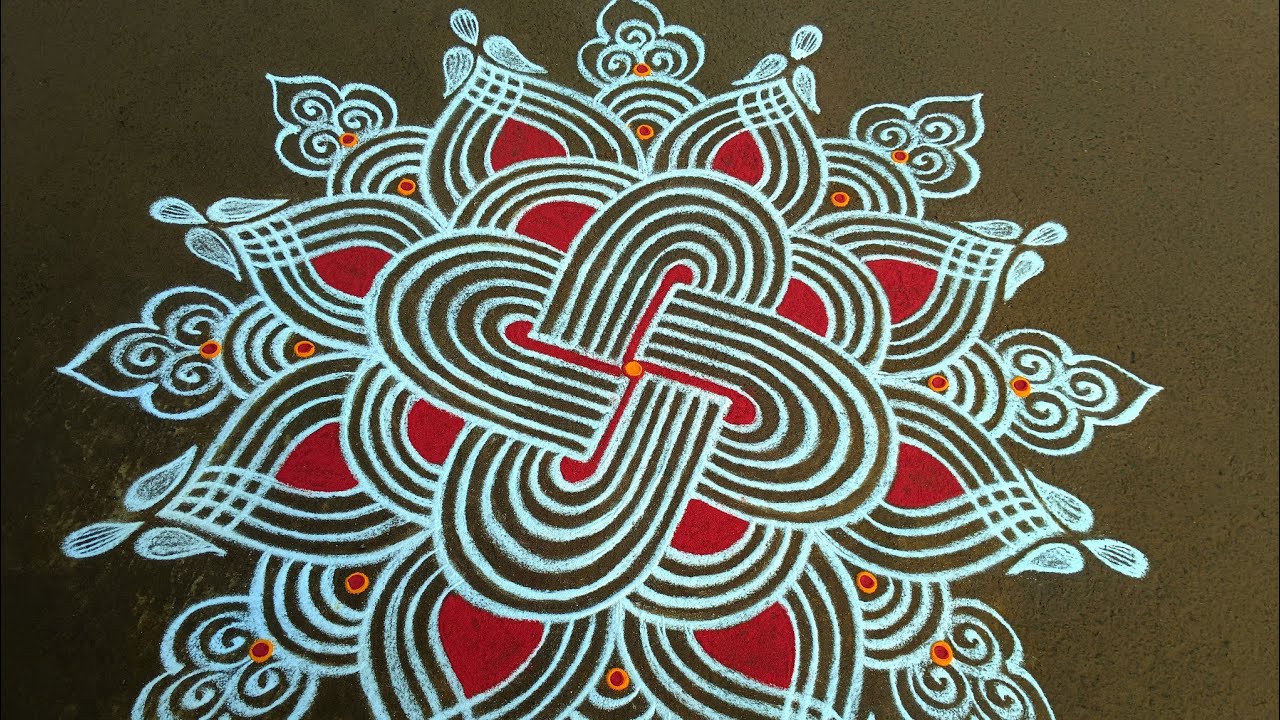 #dailykolam #padikolam #muggulu #newvideo #dialyrangoli #shortsfeed #indiandesign #rangolikolam #new