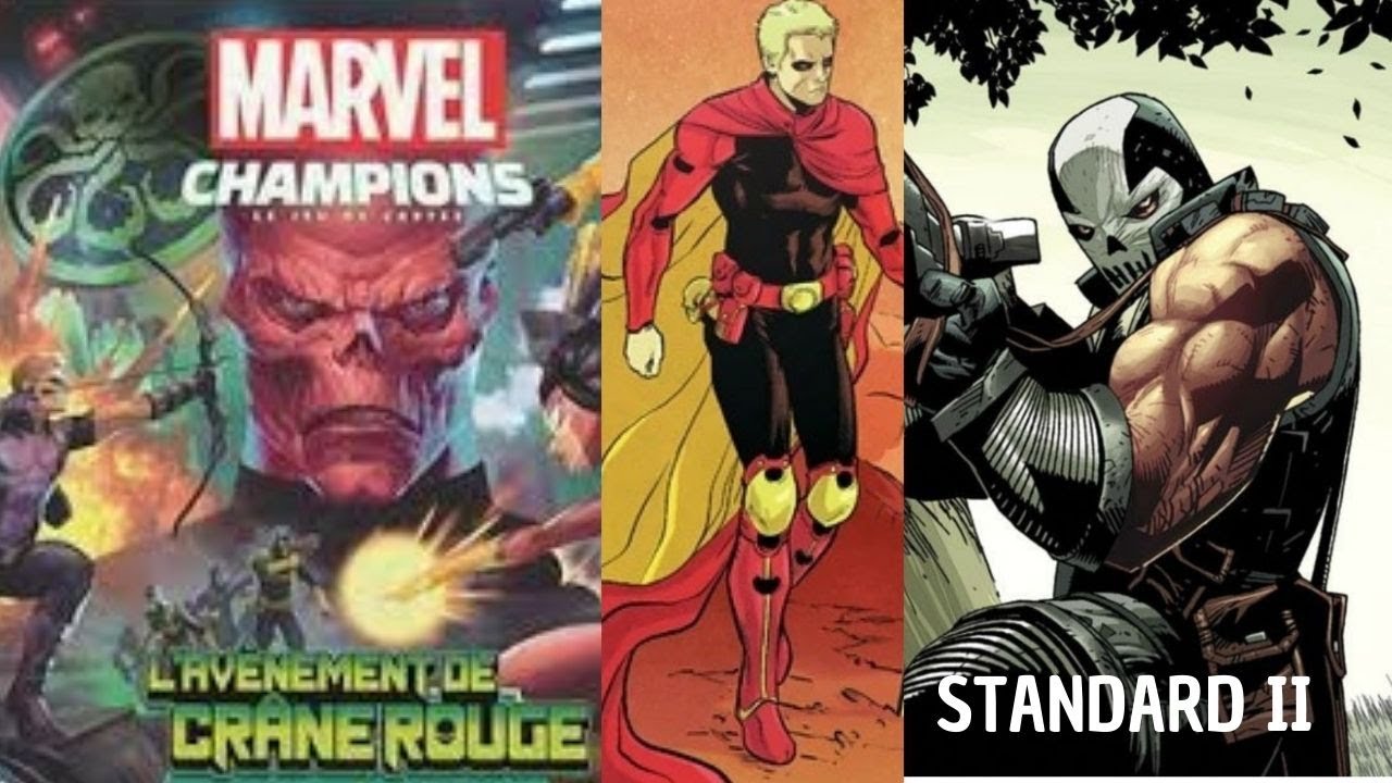 Marvel Champions: campagne crâne rouge en standard 2 (crossbones I,II) vs Adam warlock