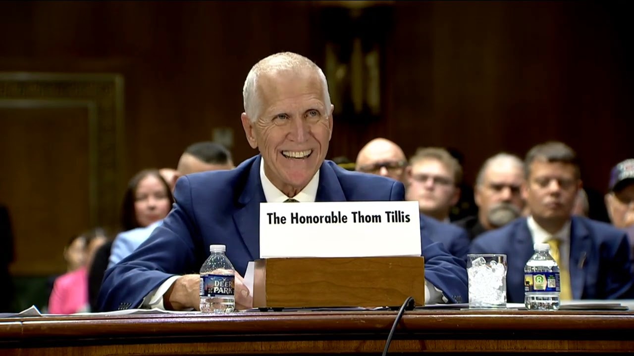 Sen. Tillis Testifies Before the Senate Expressing Unequivocal Support for Lumbee Recognition
