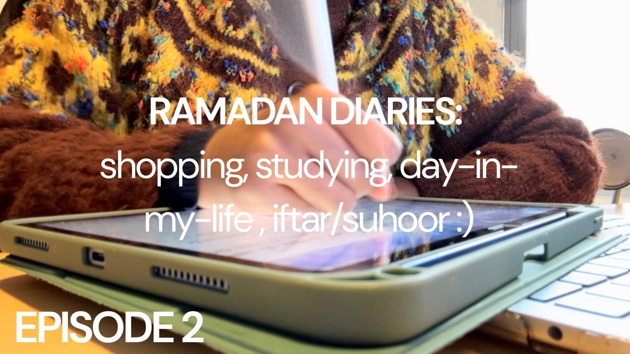 RAMADAN DIARIES EP 2: shopping @safeway, iftar/suhoor, uni student :)