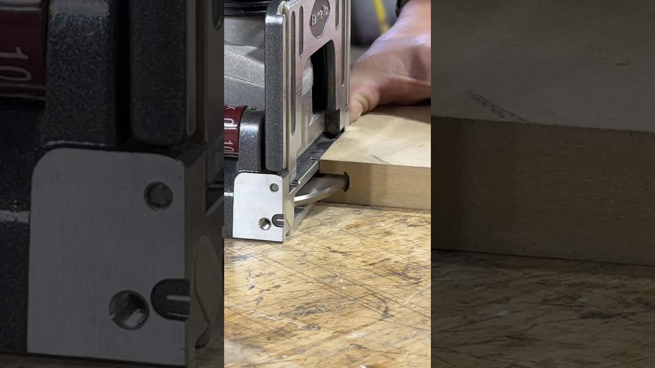 Strong joints without visible hardware? Lamello Zeta P2 Tenso #LamelloZetaP2 #Woodworking  #ShopLife