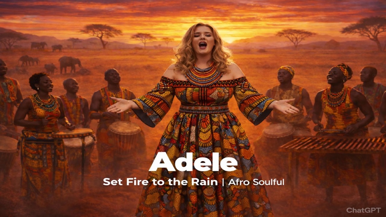 Adele – Set Fire to the Rain | Afro Soul Cover (Tiktok version)