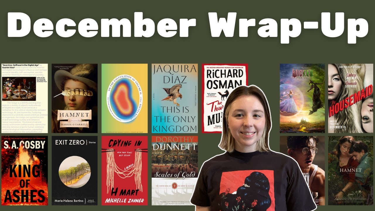 December Reading Wrap-Up | Unintentionally Heavy Reading