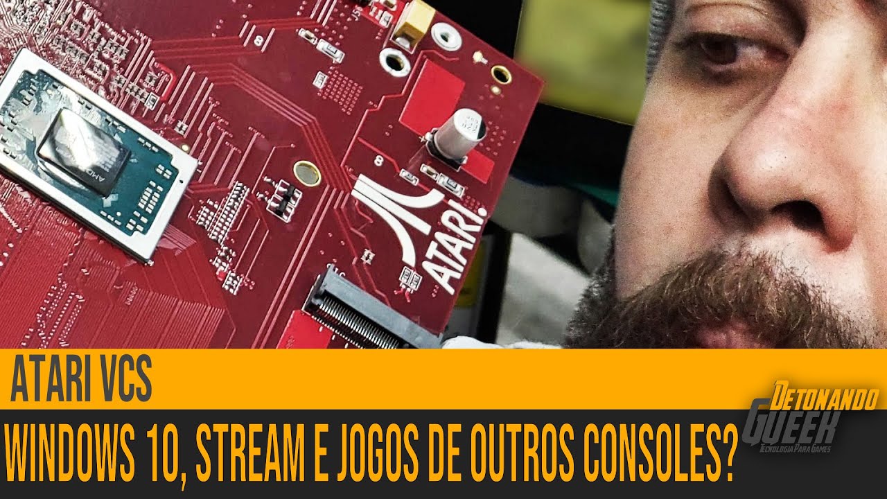 Atari VCS: Suporte nativo Windows 10, jogos de PC, Stream e quer rodar PS4, Xbox e Nintendo