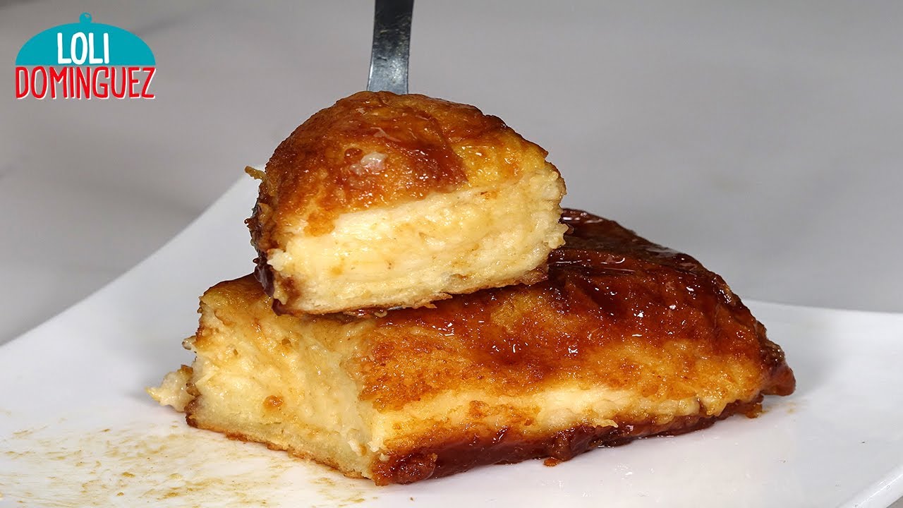 !El postre mas tierno y delicioso¡ Si te sobra Roscón no lo tires, prepara estas torrijas 😋