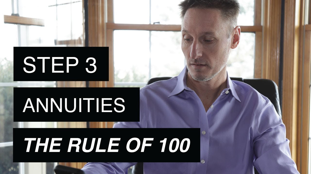 HOW TO SELL ANNUITIES Step 3 ANNUITY SALES PRESENTATION Insurance Agent Training - The Rule of 100