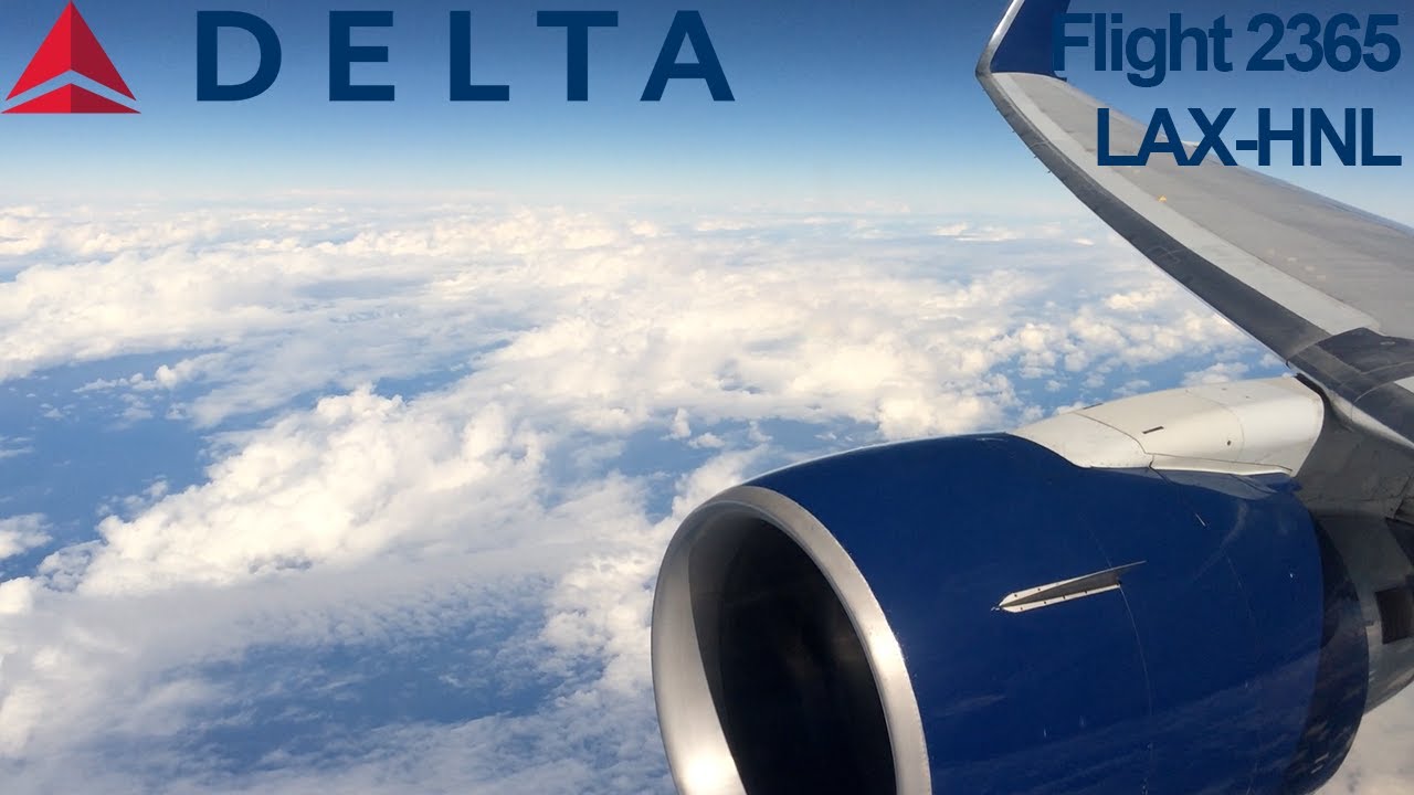 (ORIGINAL) Delta Air Lines flight 2365 - LAX to HNL BusinessElite