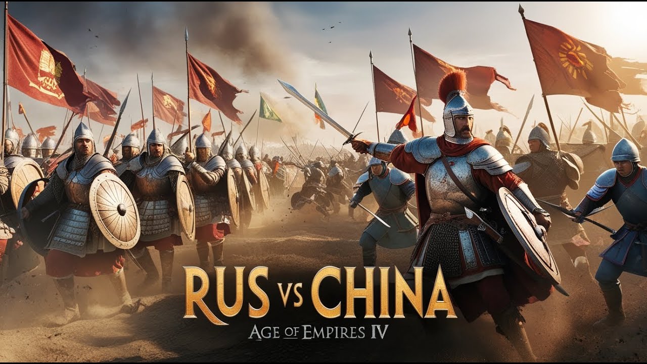 Русь: Тактика от китайского про-игрока в Age of Empires 4