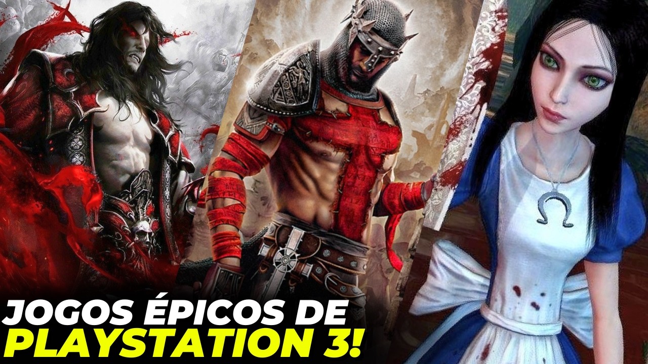 O PS3 AINDA TEM JOGOS MELHORES QUE OS ATUAIS E VOC&Ecirc;S PROVARAM ISSO! (PARTE 3)
