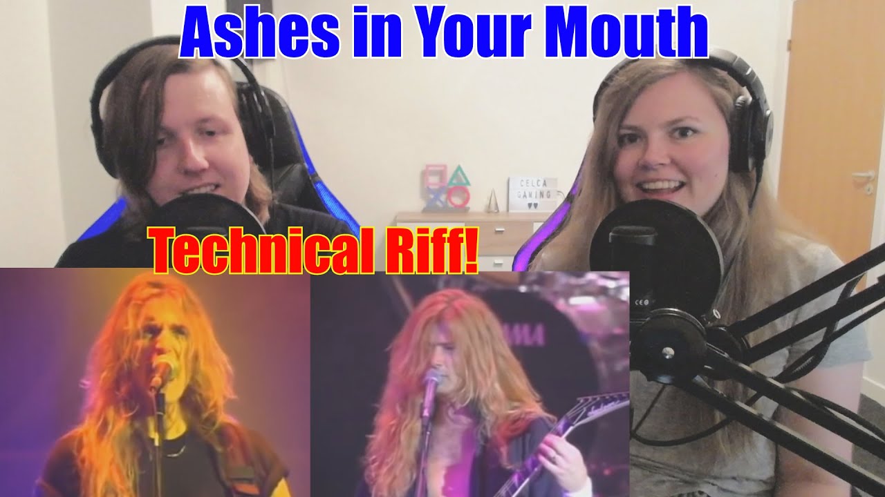 Couple First Reaction To - Megadeth: Ashes In Your Mouth [Live]