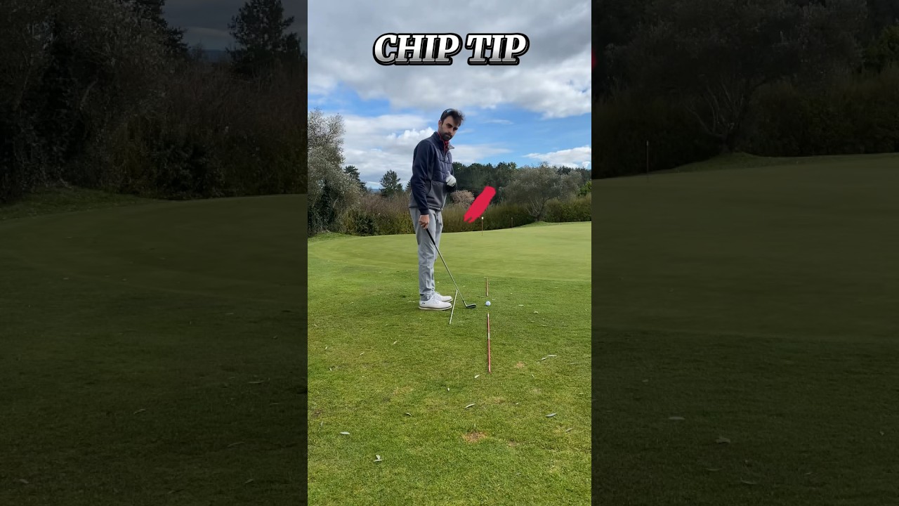 Chip Tip #golf #golfclub #chipping #golfshortgame #golfshorts #shortgame #chip #golferslife