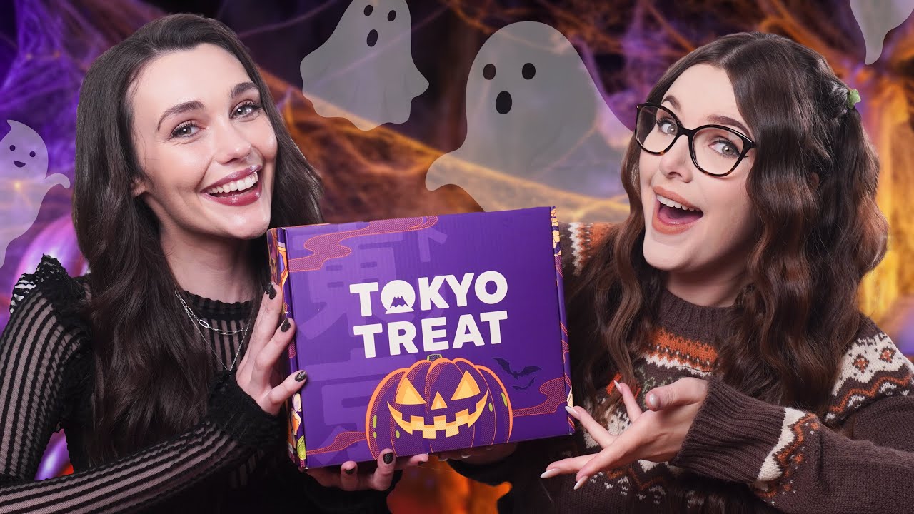 TRYING JAPANESE HALLOWEEN SNACKS?! 👻