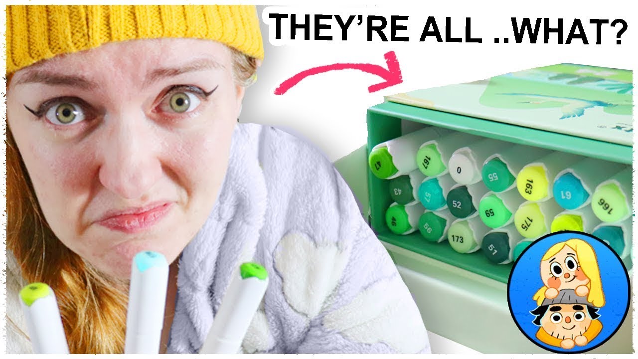 THE WORST MARKER CHALLENGE - Arrtx Markers