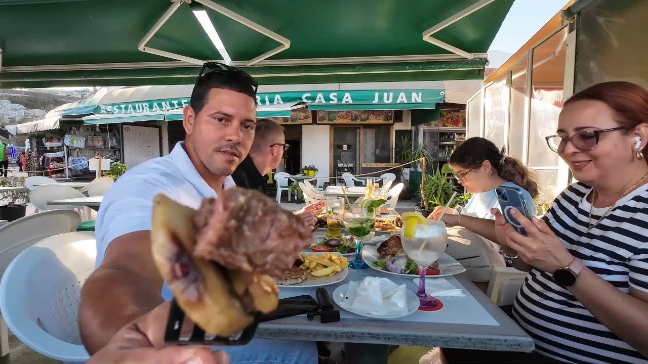 NO VAYAS a ningún RESTAURANTE sin antes ver este vídeo. CASA JUAN, PLAYA DEL INGLES 🇮🇨GRAN CANARIA