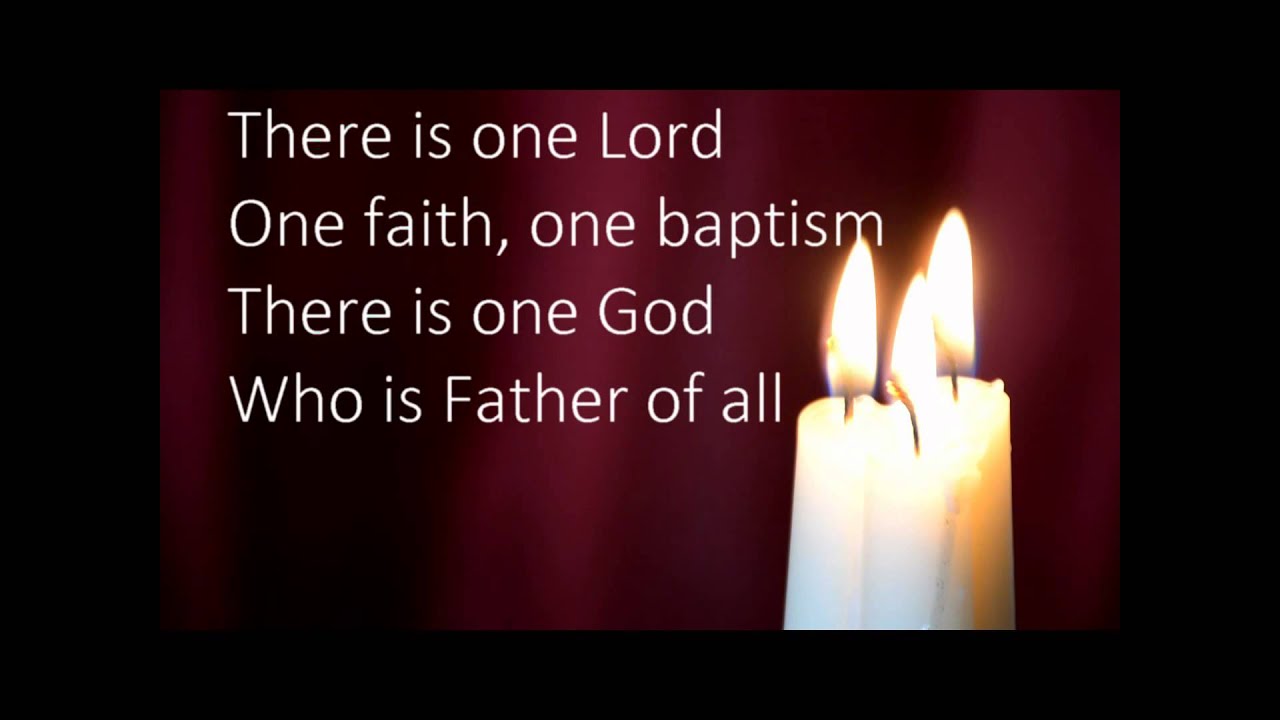 There is one Lord TAIZE HD on screen lyrics