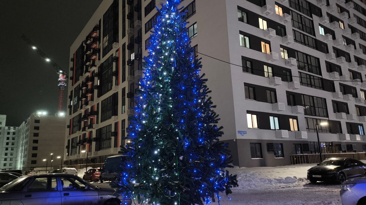 Пенза. Новый год в Терновке. ЖК Семейный