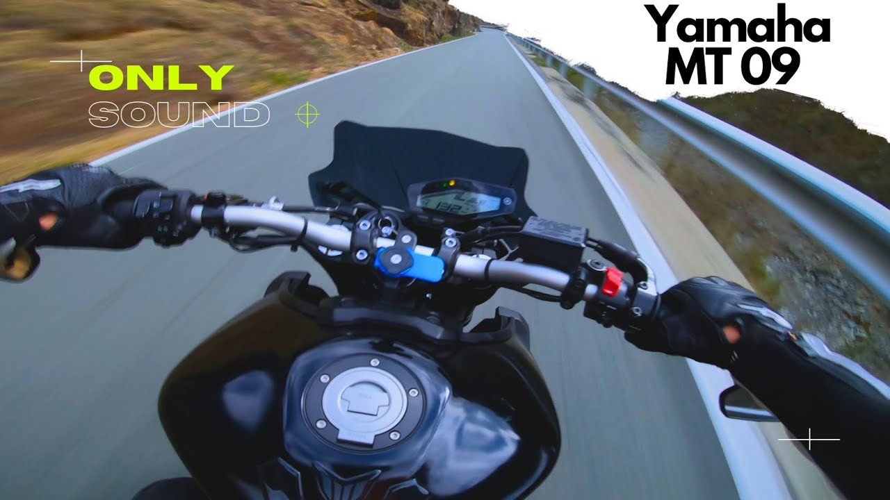 MT-09 ONLY SOUND | FULL GAS | HD