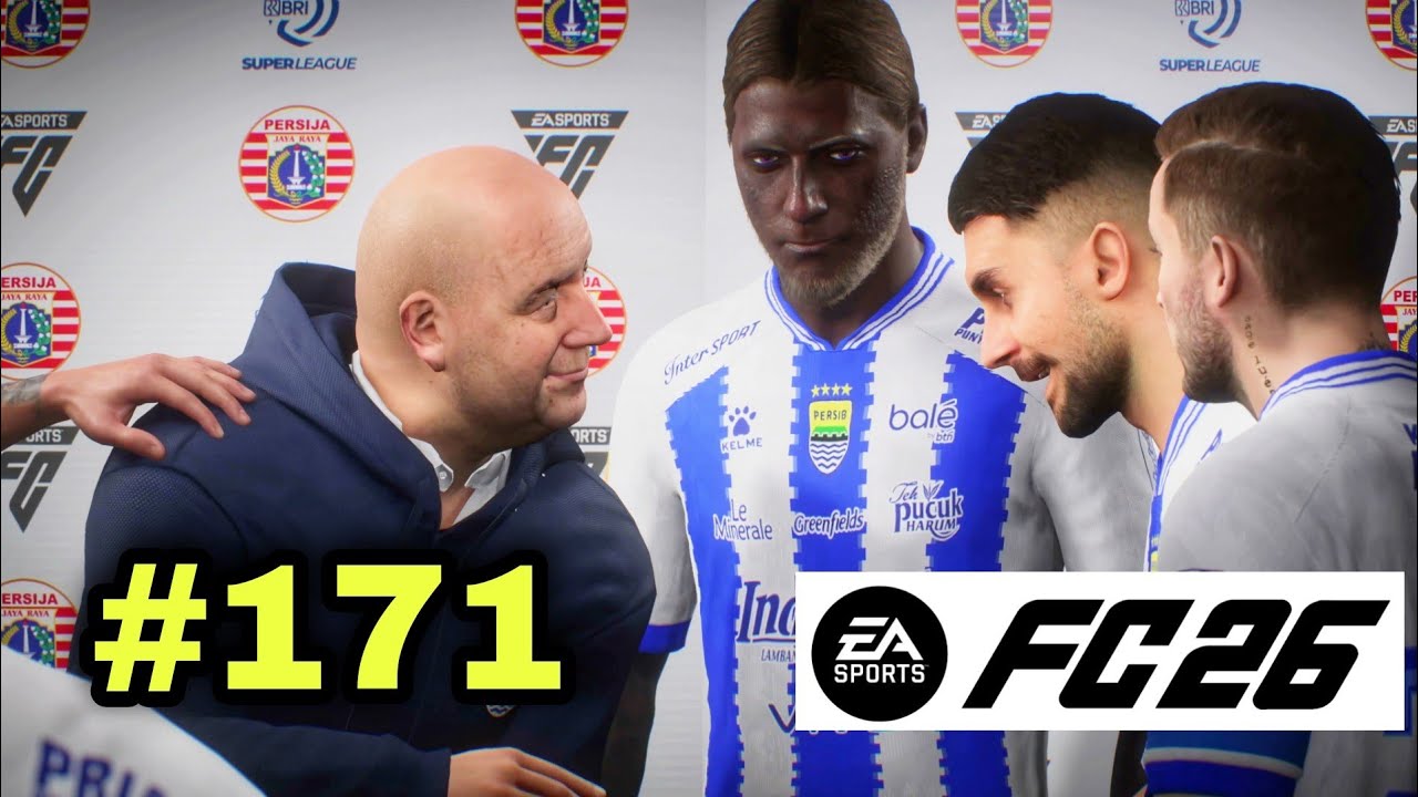 PERSIJA VS PERSIB | FC26 REALISTIC GAMEPLAY | FC 26 PLAYER CAREER MODE | S5
