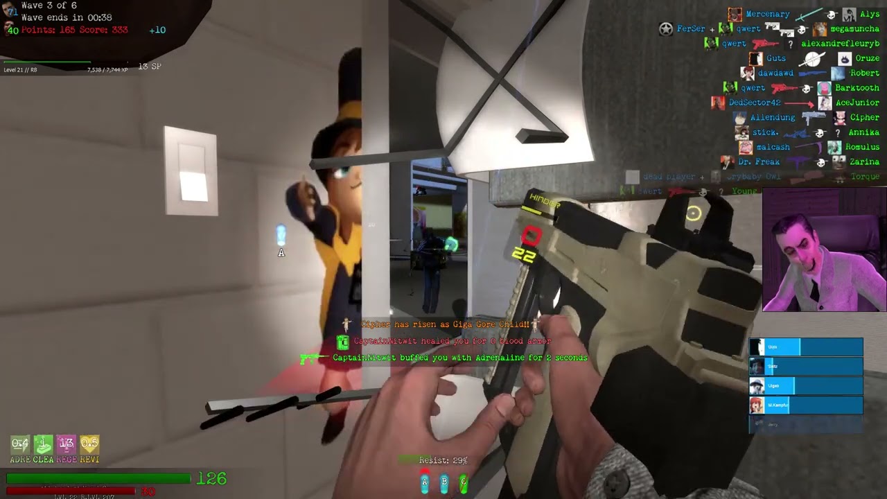 Garry's Mod Zombie Survival on Sunrust - zs_artgallery