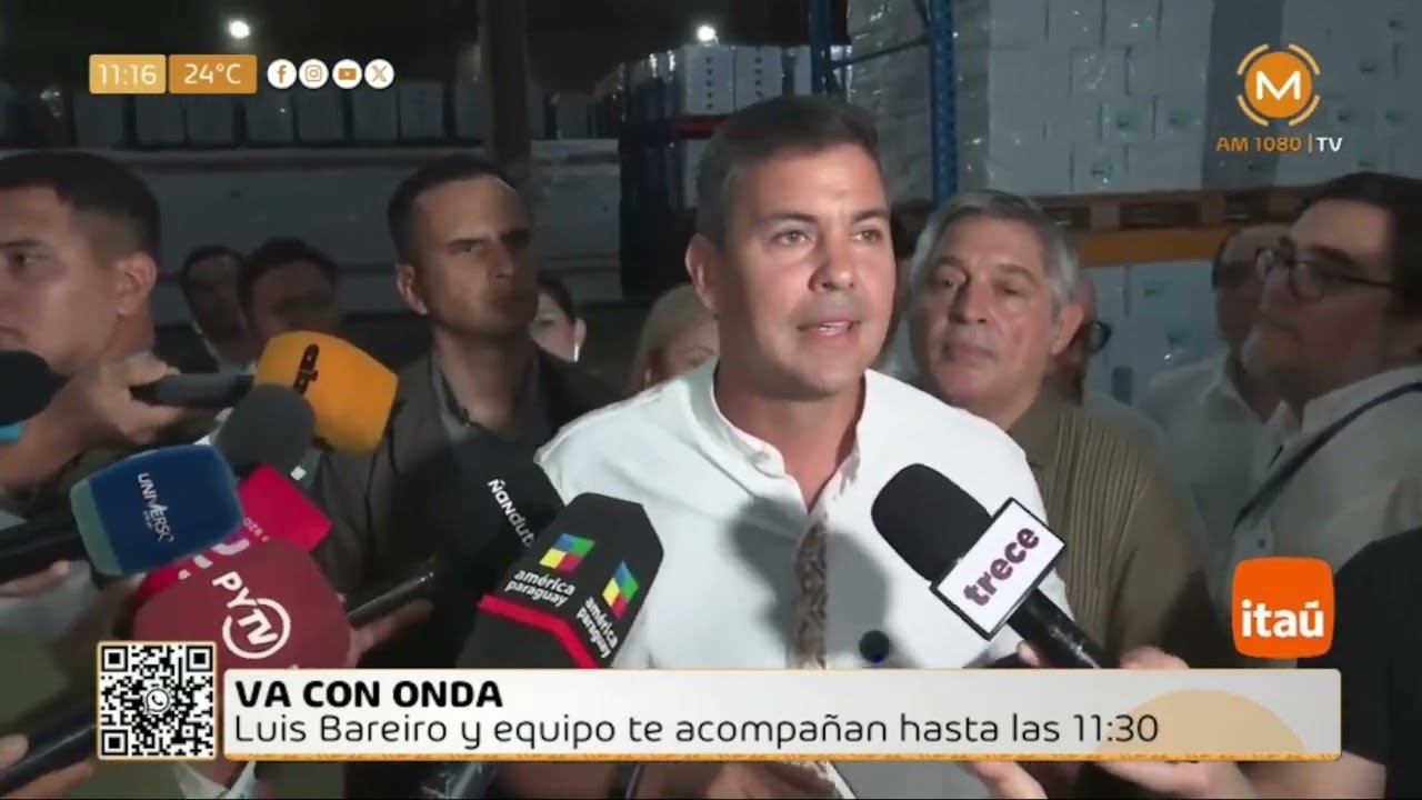 Santiago Peña molesto por consultas sobre su residencia en San Bernardino