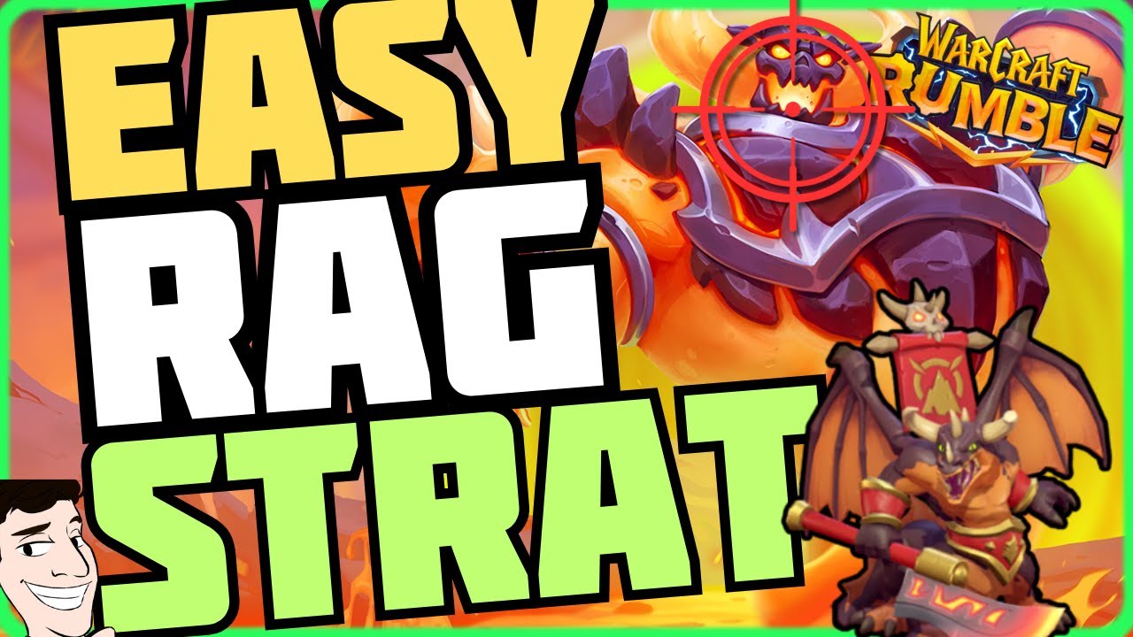 This strategy absolutely CHEESED Ragnaros (Easy Rag Kill) - Warcraft Rumble Raids