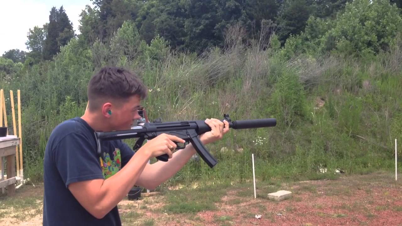 HK MP5A3 suppressed